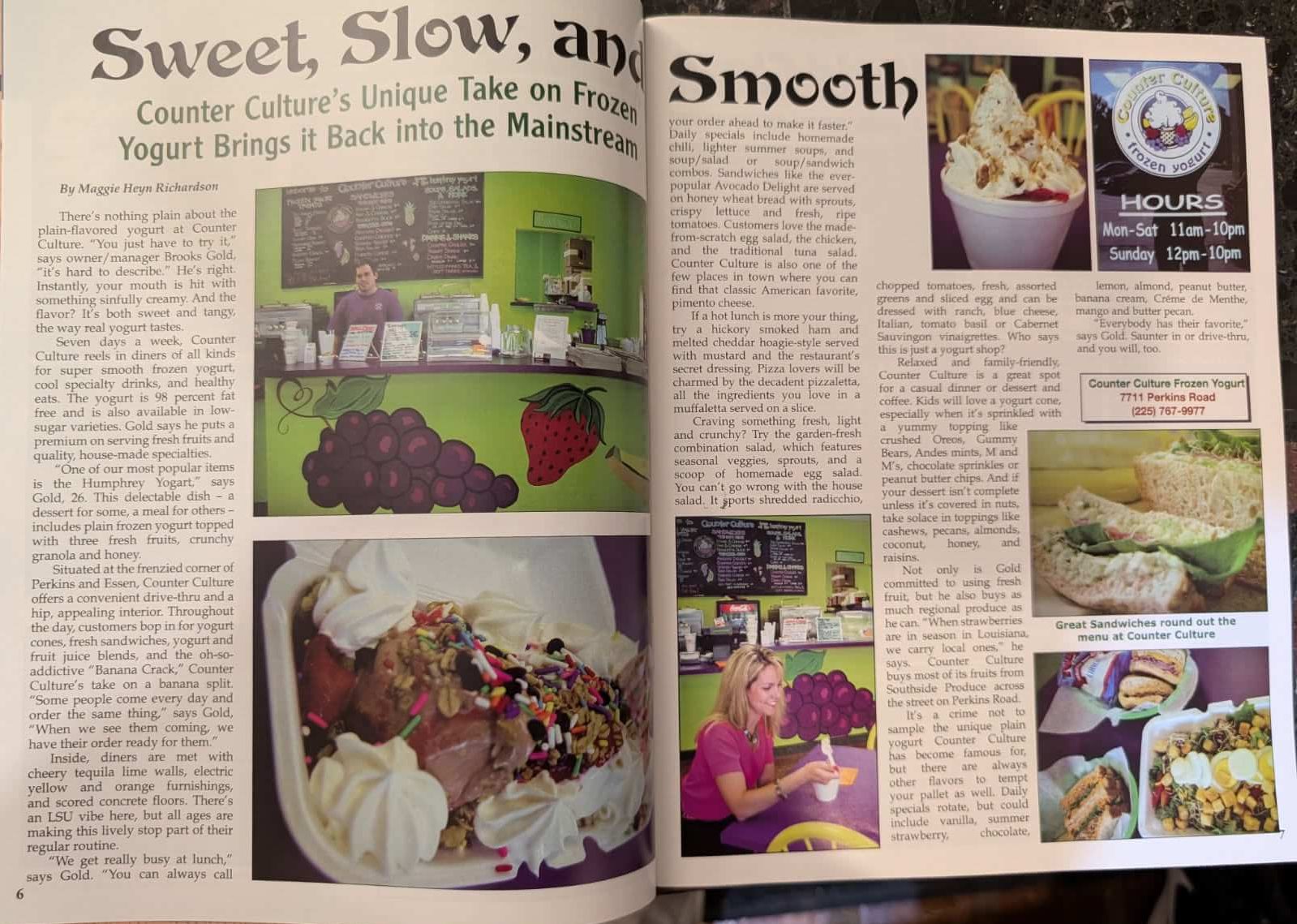 Baton Rouge Business Profiles Magazine article highlighting small business success.