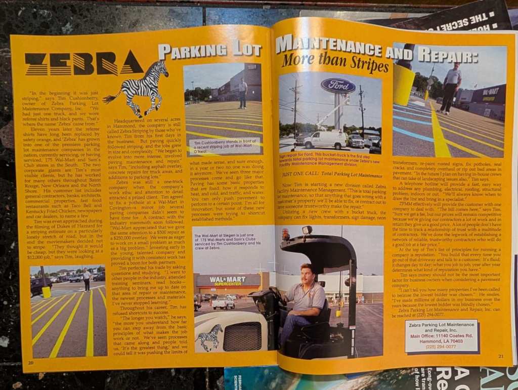 Community feature from Baton Rouge Business Profiles Magazine promoting local organizations.